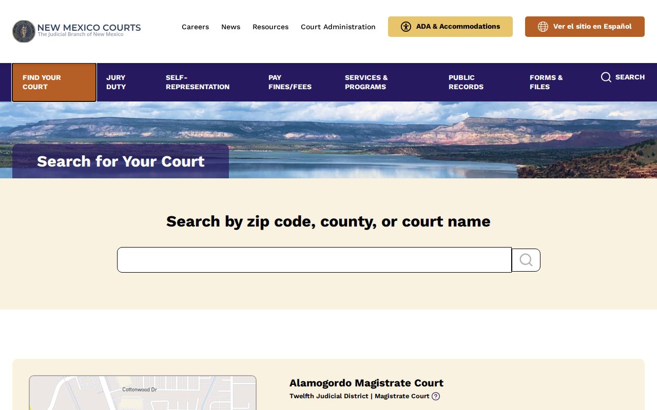 Curry County court docket state court finder with District Court contact details